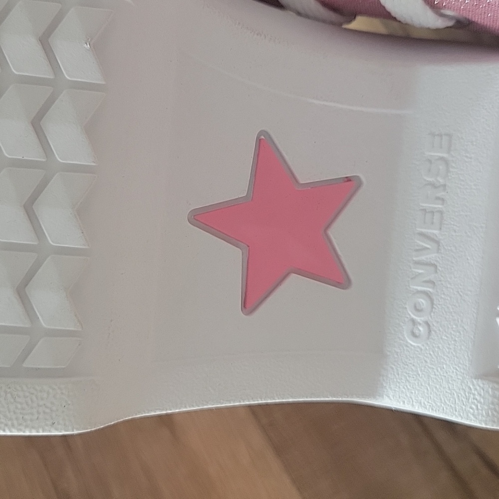 Converse Pink Chuck Taylor High-Tops - Picture 6 of 15